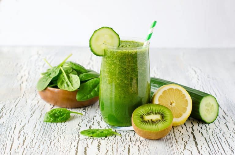 green vegetable juice