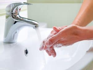 hand washing