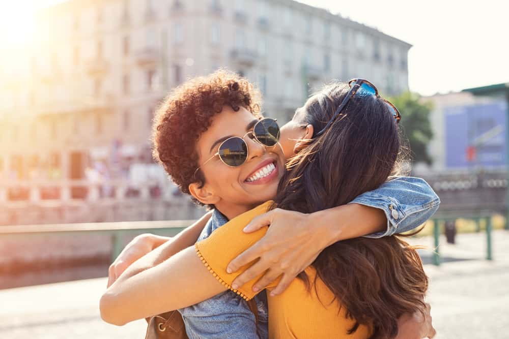 The Mindful Guide to Habit Management for Personal Growth 2 Friends Hugging