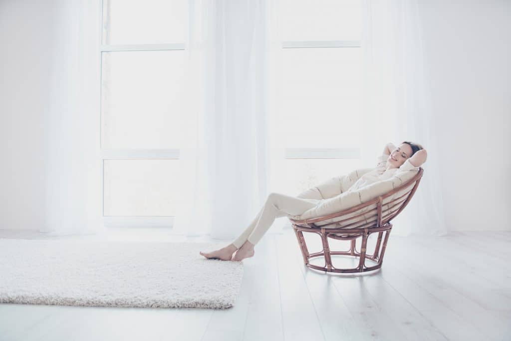 Woman Resting at Home