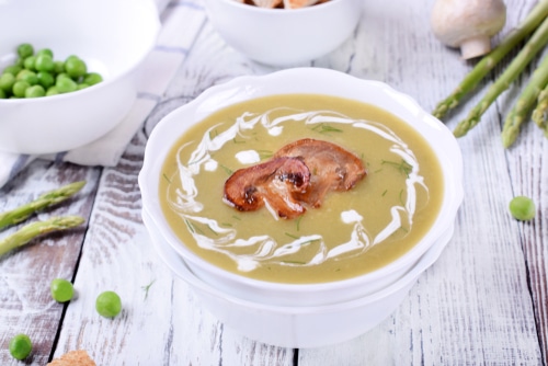 Asparagus Mushroom Soup