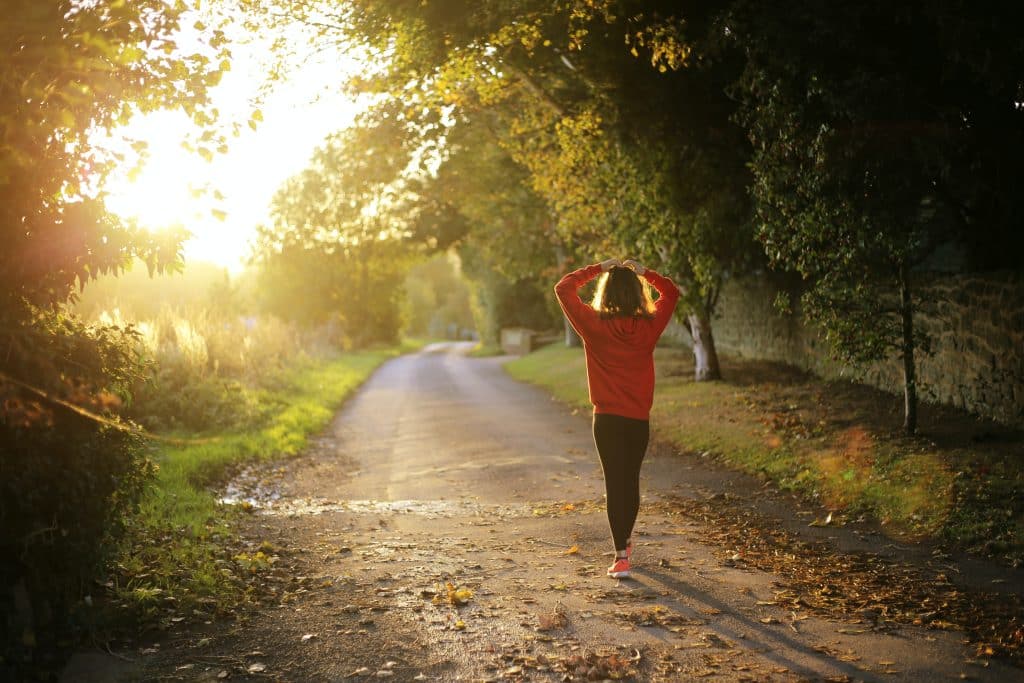 mindful walking