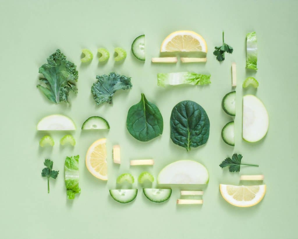 green leafy healthy