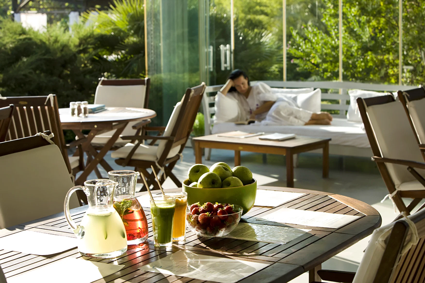 TheLifeCo Bodrum indoor lounge area