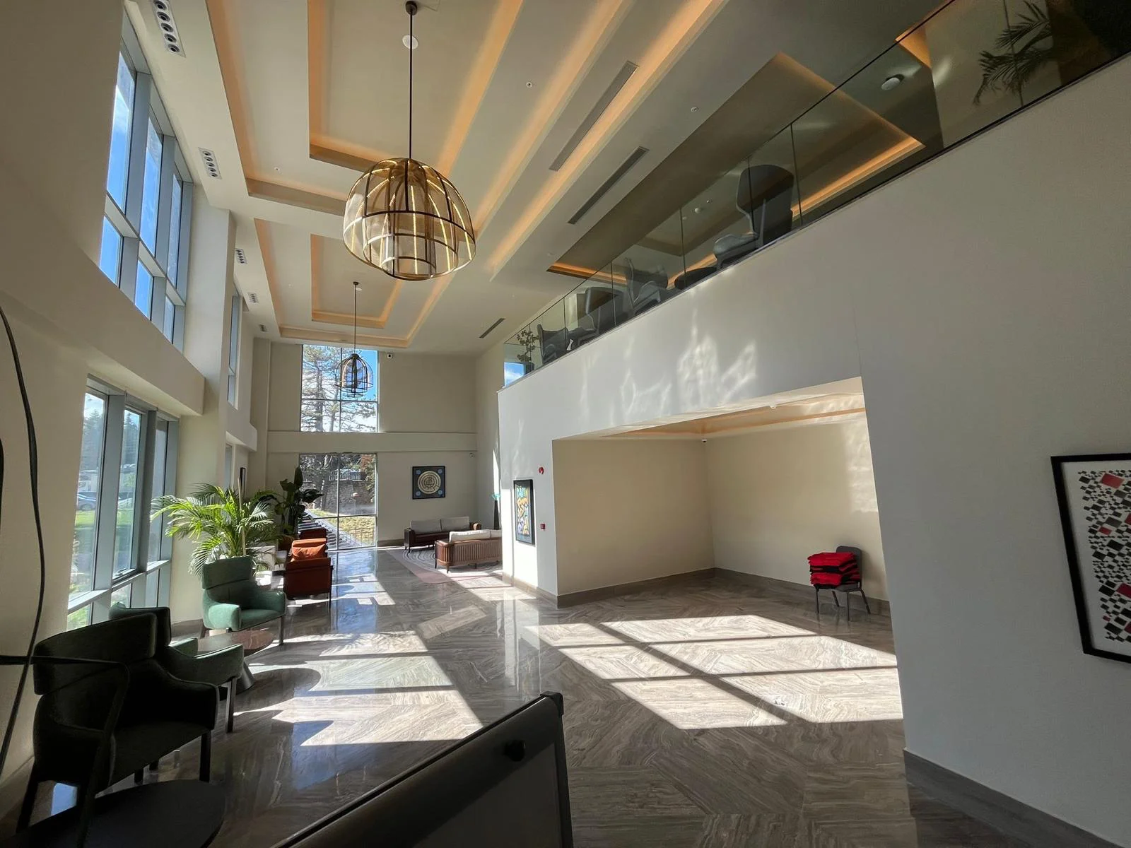 Swissôtel Uludağ lobby wellness setting