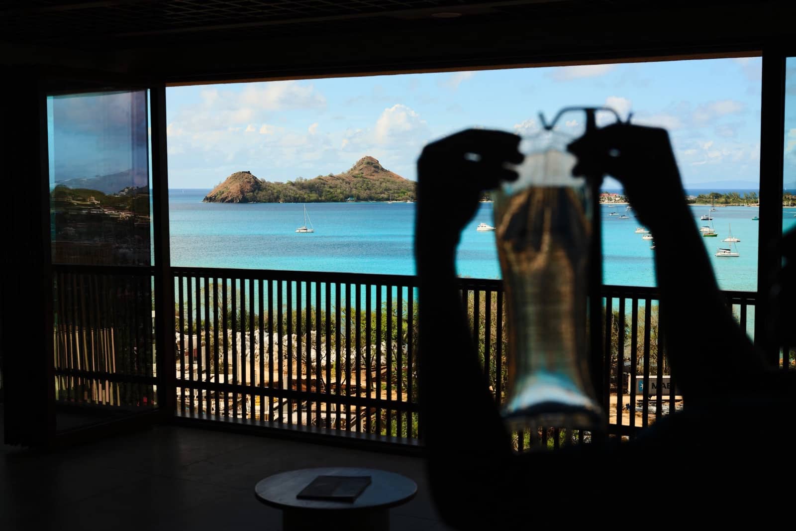IV therapy in an ocean-view suite at TheLifeCo St. Lucia
